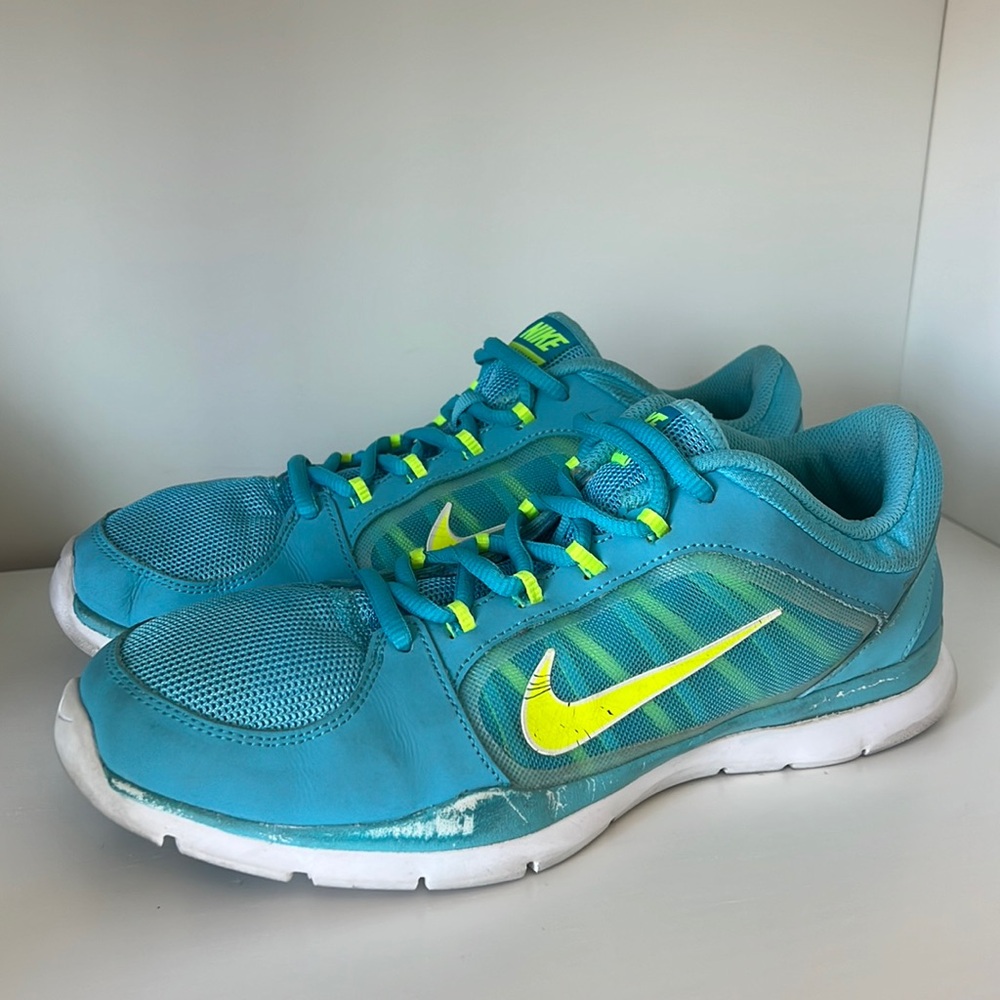 Nike Aloha Athletic Running Shoes Blue Sneakers